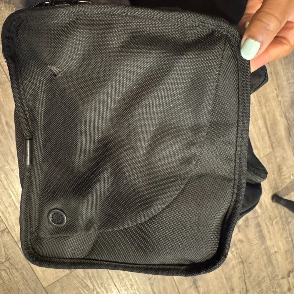 Tumi Black Duffel Bag with Durable Design